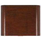 Table de chevet en hévéa (noir/naturel/blanc/noyer) avec tiroir en rotin et étagère ouverte – Unité individuelle