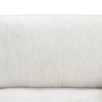 Canapé en velours vieilli vert / béton / blé / marine / cendré avec pieds en noyer et coussins en plumes et duvet – 225 cm, 3 places