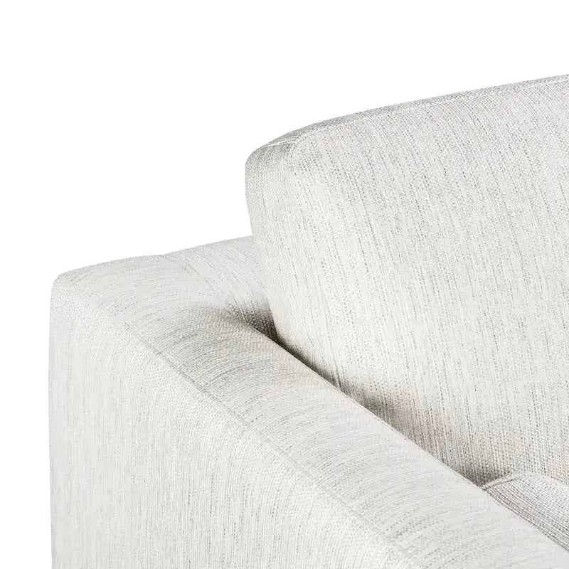 Canapé en velours vieilli vert / béton / blé / marine / cendré avec pieds en noyer et coussins en plumes et duvet – 225 cm, 3 places