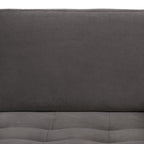 Canapé en velours vieilli vert / béton / blé / marine / cendré avec pieds en noyer et coussins en plumes et duvet – 225 cm, 3 places