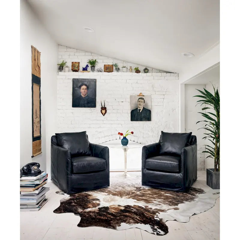 Fauteuil d'appoint pivotant à 360° en tissu performant Acier / Drift / Taupe / Noir / Ivoire – Simple