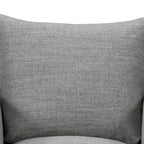 Fauteuil d'appoint pivotant à 360° en tissu performant Acier / Drift / Taupe / Noir / Ivoire – Simple