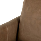 Fauteuil d'appoint pivotant à 360° en tissu performant Acier / Drift / Taupe / Noir / Ivoire – Simple