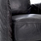 Fauteuil d'appoint pivotant à 360° en tissu performant Acier / Drift / Taupe / Noir / Ivoire – Simple