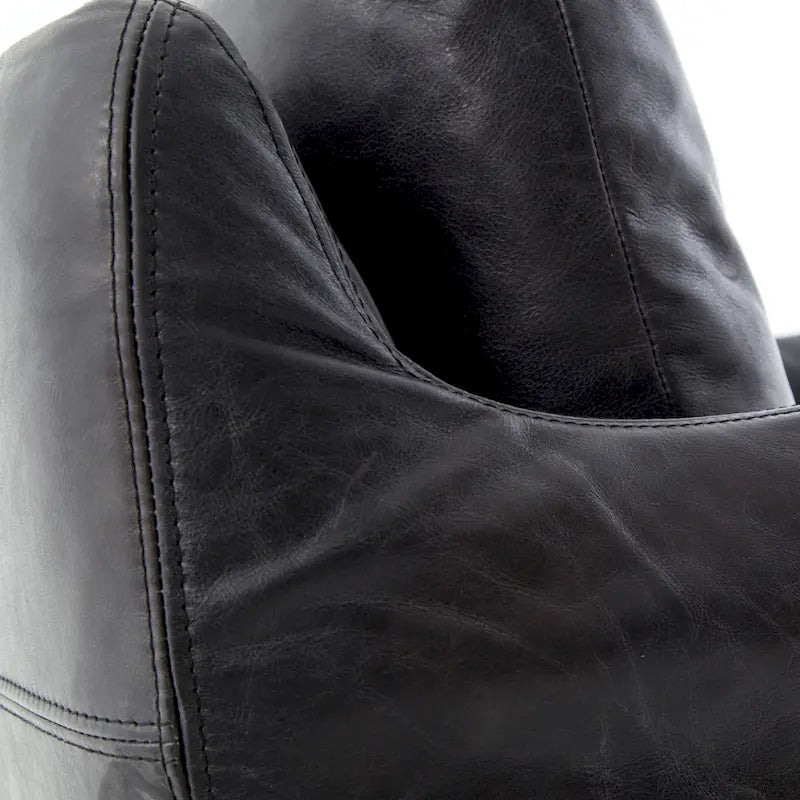 Fauteuil d'appoint pivotant à 360° en tissu performant Acier / Drift / Taupe / Noir / Ivoire – Simple
