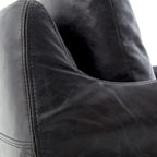 Fauteuil d'appoint pivotant à 360° en tissu performant Acier / Drift / Taupe / Noir / Ivoire – Simple