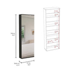 Armoire avec double portes, 2 tiroirs et tringle à vêtements – un seul article – Noir / Blanc / Gris / Chêne clair / Chêne fumé