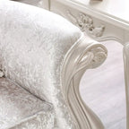 Fauteuil d'appoint traditionnel à oreilles avec dossier capitonné – Une place