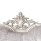 Fauteuil d'appoint traditionnel à oreilles avec dossier capitonné – Une place