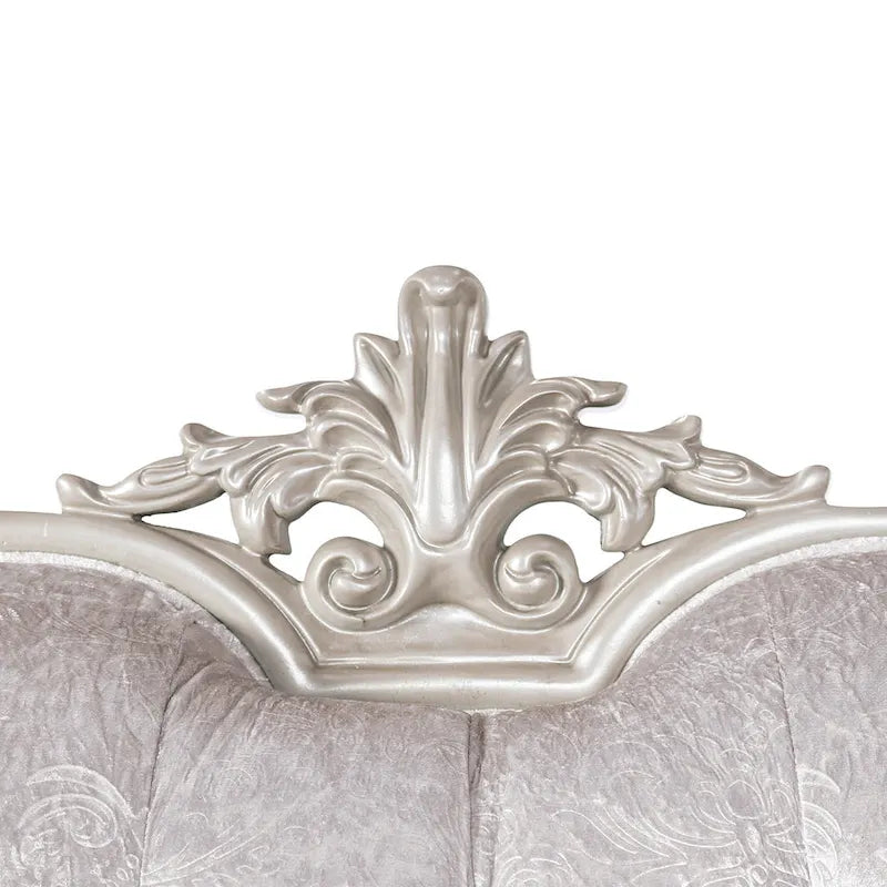 Fauteuil d'appoint traditionnel à oreilles avec dossier capitonné – Une place