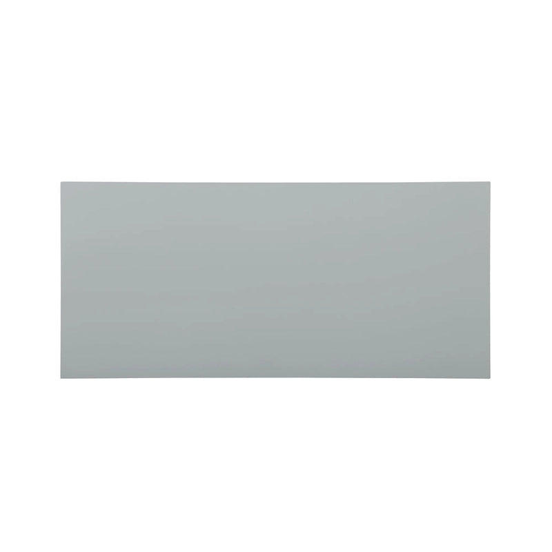 Bureau d'écriture monoposte en MDF et pin X-Frame, coloris turquoise/marine/gris, avec 2 tiroirs