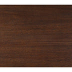 Bureau d'écriture industriel rustique marron/blanc cassé avec 3 tiroirs – 122 cm L