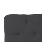 Tête de lit de taille Queen ajustable capitonnée, de couleur blanc/gris foncé/noir/espresso/crème/gris clair – 2 personnes