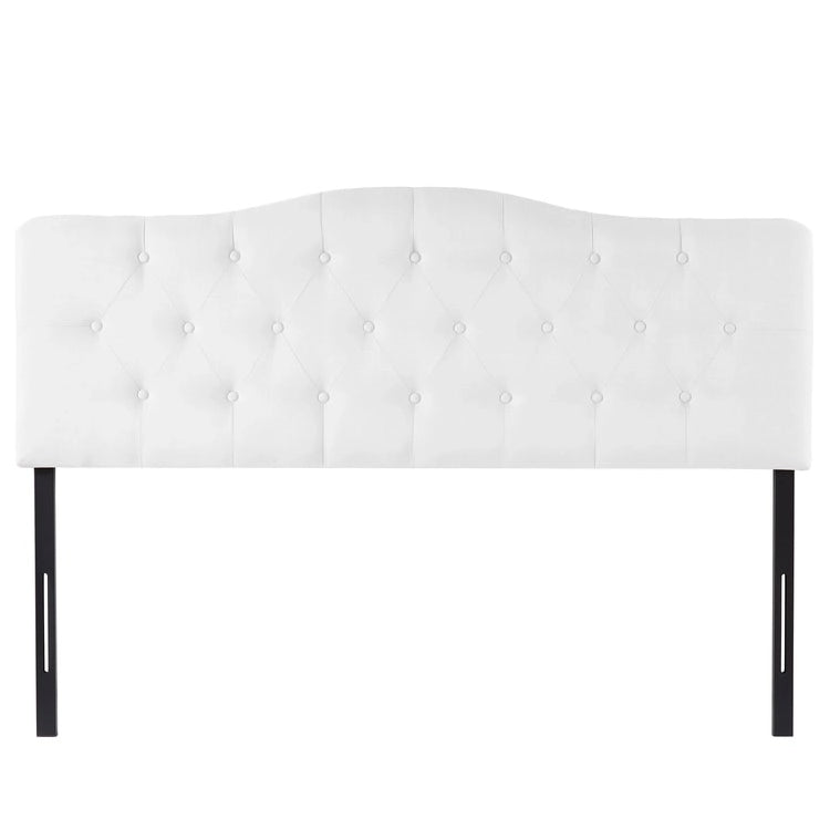 Tête de lit de taille Queen ajustable capitonnée, de couleur blanc/gris foncé/noir/espresso/crème/gris clair – 2 personnes