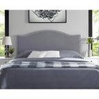 Tête de lit de taille Queen ajustable capitonnée, de couleur blanc/gris foncé/noir/espresso/crème/gris clair – 2 personnes