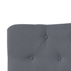 Tête de lit de taille Queen ajustable capitonnée, de couleur blanc/gris foncé/noir/espresso/crème/gris clair – 2 personnes