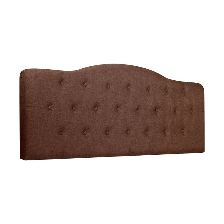 Tête de lit de taille Queen ajustable capitonnée, de couleur blanc/gris foncé/noir/espresso/crème/gris clair – 2 personnes