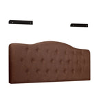 Tête de lit de taille Queen ajustable capitonnée, de couleur blanc/gris foncé/noir/espresso/crème/gris clair – 2 personnes