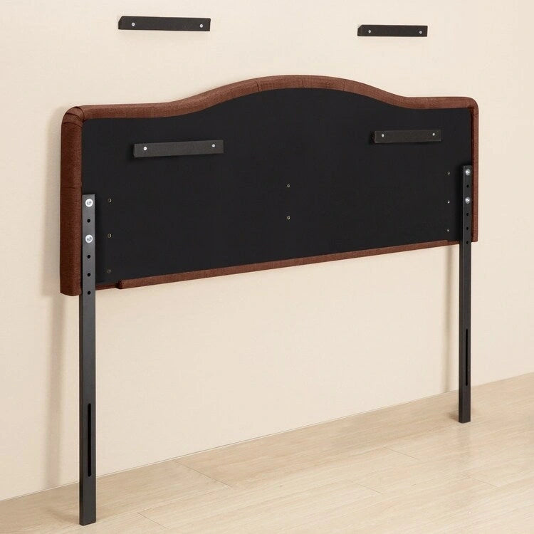 Tête de lit de taille Queen ajustable capitonnée, de couleur blanc/gris foncé/noir/espresso/crème/gris clair – 2 personnes
