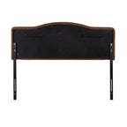Tête de lit de taille Queen ajustable capitonnée, de couleur blanc/gris foncé/noir/espresso/crème/gris clair – 2 personnes