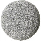 Pouf bouclé shaggy « Butter / Grey / Ivory / Rich Brown » avec housse amovible – Simple