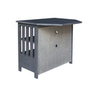 Meuble TV d'angle de style « Mission » en bois massif avec tiroir et étagères, finitions au choix : non teinté / expresso / gris taupe délavé / blanc / bleu océan / gris chiné vieilli / noir