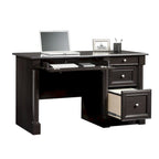 Bureau d'ordinateur en chêne vintage / chêne fendu / cerisier sélectionné / chêne éolien avec tiroir pour clavier, 2 tiroirs et tiroir classeur – Simple