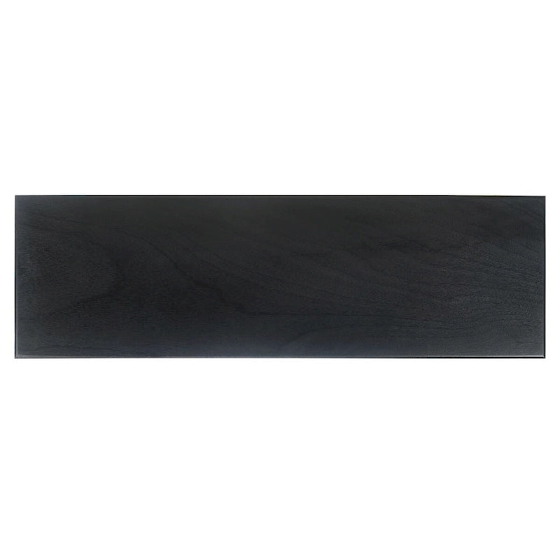 Console 4 tiroirs à détails sculptés – Blanc / Gris mastic / Noir / Gris vieilli – 42 po