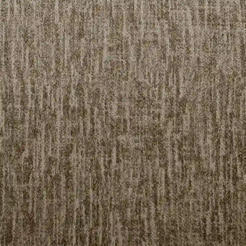 Fauteuil pivotant en tissu taupe/beige avec passepoil – Unité