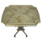 Table d'appoint de style antique peinte à la main en bois naturel – Simple