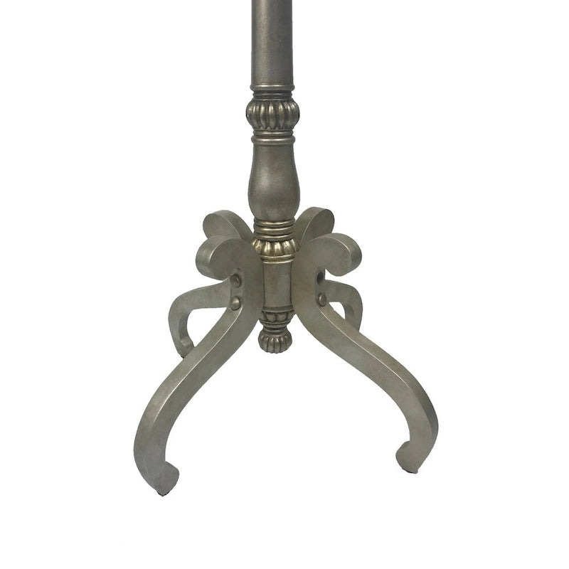 Table d'appoint de style antique peinte à la main en bois naturel – Simple